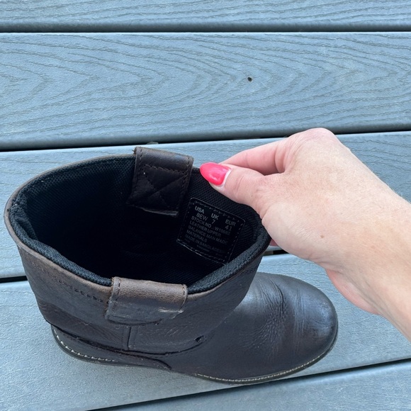 Men’s Wolverine brown Leather Boots - Picture 7 of 7